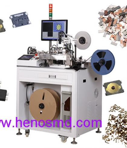 High speed fully automatic tape & reel machine